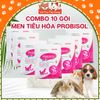 Combo 10 Gói Men tiêu hoá cho chó mèo Probisol - Hỗ trợ tiêu hoá, bổ sung Vitamin cho chó mèo