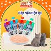 Súp thưởng Wanpy nắp vặn cho mèo mọi độ tuổi, tuýp 90g