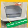 Nhà vệ sinh cho Mèo chống văng cát size lớn
