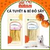 Que Mềm Cá Tuyết & Bí Đỏ Sấy Cho Chó Natural Core 30g2
