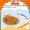 Que Mềm Cá Tuyết & Bí Đỏ Sấy Cho Chó Natural Core 30g2