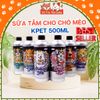 Sữa Tắm KPET cho Chó Mèo 500ml, mềm mượt lông và lưu hương lâu