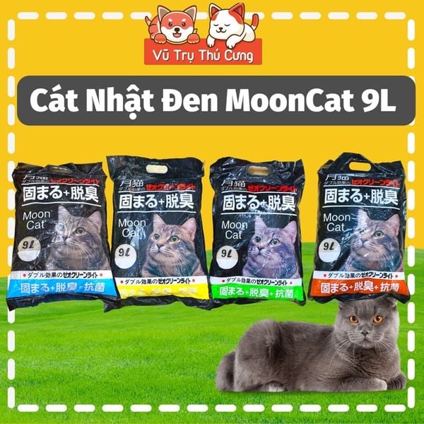 Cát Vệ Sinh Cho Mèo Khử Mùi Hiệu Quả MoonCat 9L