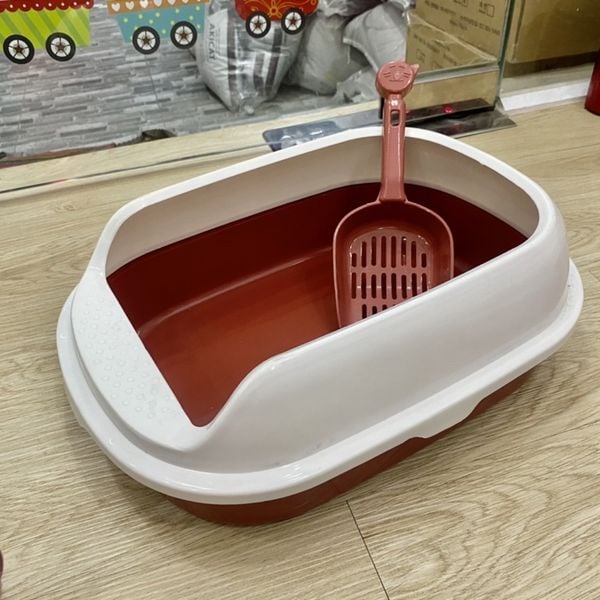 Khay vệ sinh cho Mèo size 30x40cm tặng xẻng xúc phân