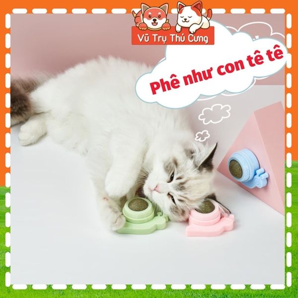 Đồ chơi Kẹo cỏ mèo giúp mèo thư giãn, tiêu búi lông và sạch răng