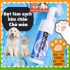 Bọt rửa bàn chân Chó mèo, dung dịch làm sạch chân thú cưng 150ml