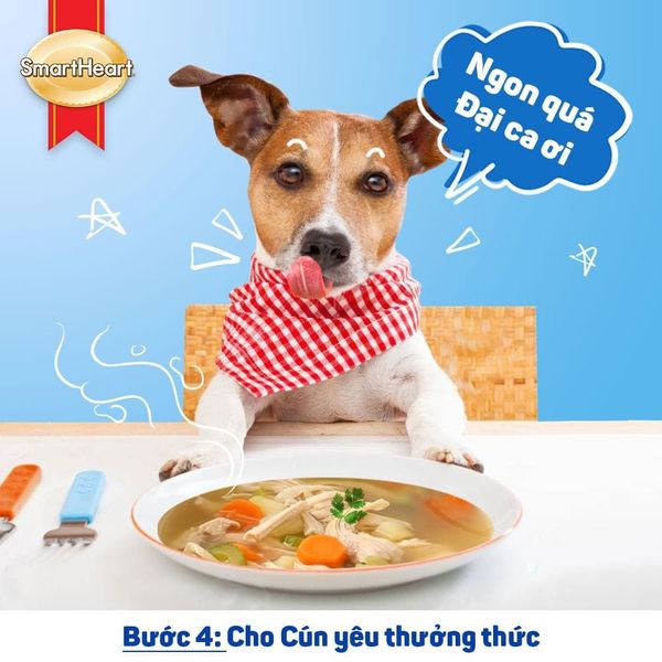 Combo Pate Smartheart cho Chó con gói 130g