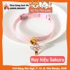 Vòng cổ Chó Mèo có chuông lục lạc kèm Charm Cute