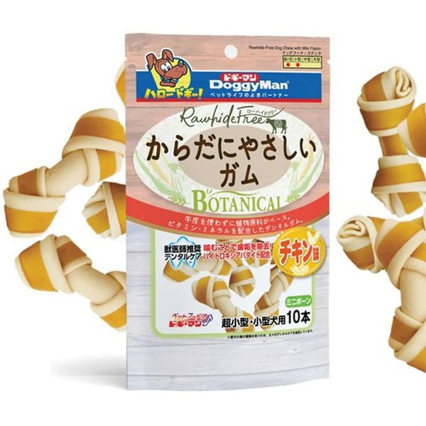 Snack cho Chó Dạng Xương Nơ Doggy Man Nhật Bản 10 cây