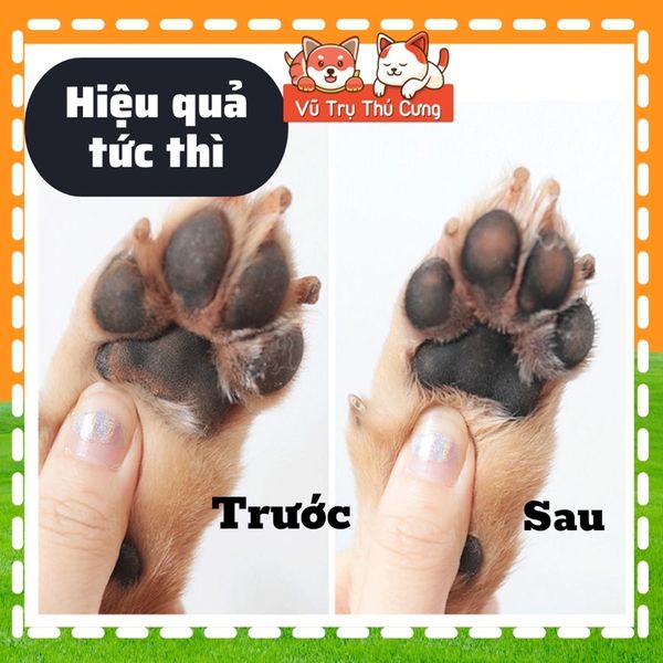 Bọt rửa bàn chân Chó mèo, dung dịch làm sạch chân thú cưng 150ml