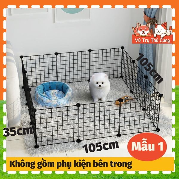 Chuồng quây cho Chó nhiều mẫu, lắp ghép nhanh chóng tiện lợi