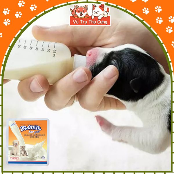 Sữa Bio Milk cho Chó Mèo 100g, cung cấp dinh dưỡng cho Mèo con