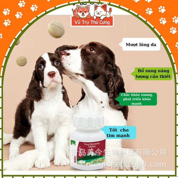 Viên Khoáng Chất Cho Chó Bioline 160 viên