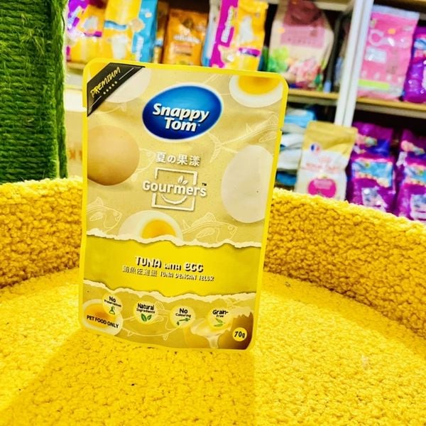 Pate Snappy Tom Trái Cây Cho Mèo 70g