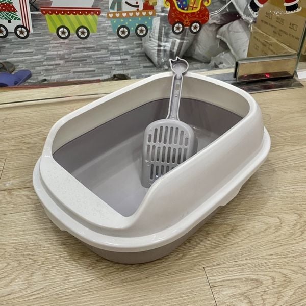 Khay vệ sinh cho Mèo size 30x40cm tặng xẻng xúc phân