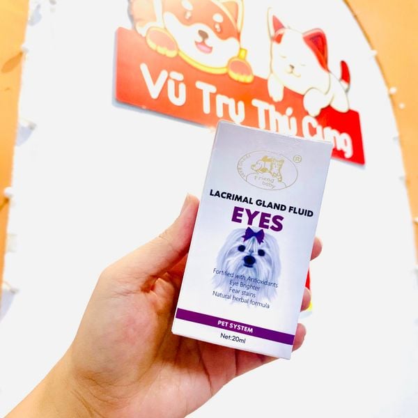 Siro uống ngăn tiết lệ, chống chảy nước mắt ở Chó Mèo 20ml