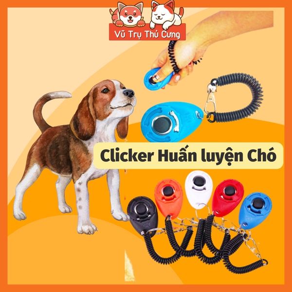 Clicker huấn luyện Chó nghe lời, Poodle, Pug, Husky, Chihuahua...
