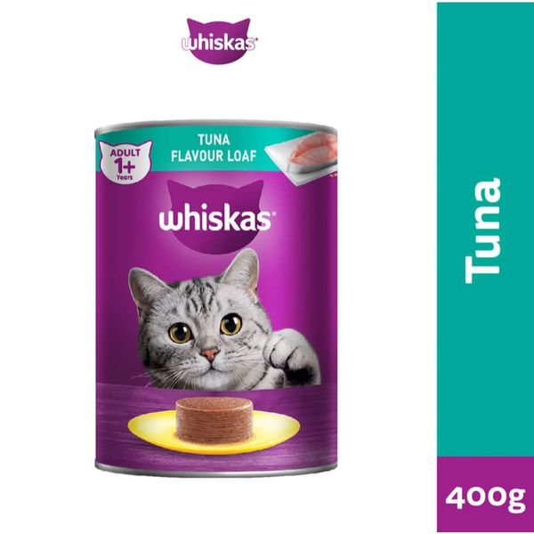 Pate Lon Whiskas cho Mèo trưởng thành 400g