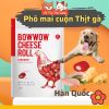 Snack cho Chó Phô mai cuộn Thịt gà Bowwow Hàn Quốc 120g