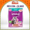 Pate Whiskas dành cho mèo con, mèo trưởng thành 80g