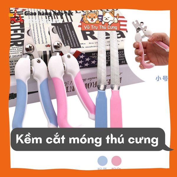 Kềm cắt móng cho thú cưng chó mèo kèm dũa