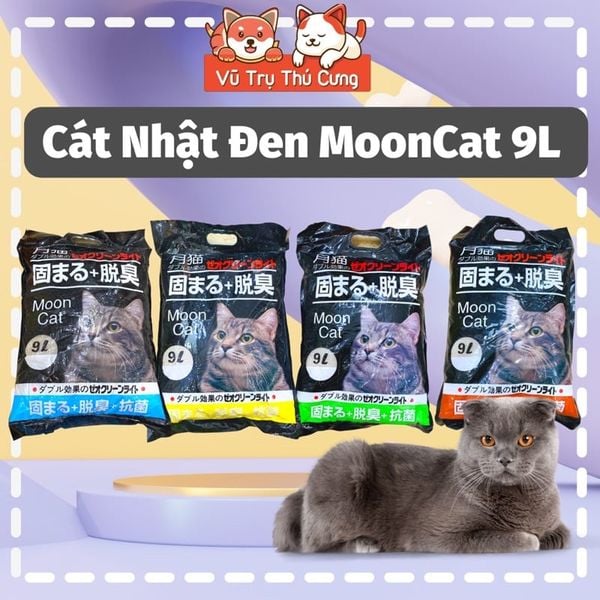 Cát Vệ Sinh Cho Mèo Khử Mùi Hiệu Quả MoonCat 9L
