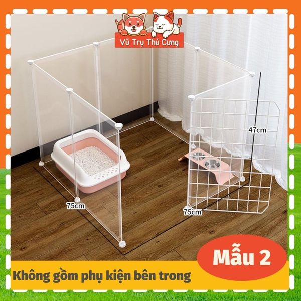 Chuồng quây cho Chó nhiều mẫu, lắp ghép nhanh chóng tiện lợi