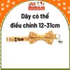 Vòng cổ cho chó mèo có lục lạc, đính nơ với nhiều họa tiết dễ thương