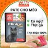 Pate Cho Mèo Mọi Lứa Tuổi Minino Cá Thịt Thật 70%