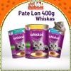 Pate Lon Whiskas cho Mèo trưởng thành 400g