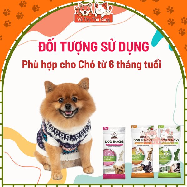 Snack Xương Gặm Sạch Răng Chó Chó Howbone Dai Dai
