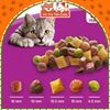 Hạt Whiskas dành cho mèo trưởng thành đủ 3 vị, túi 1.2Kg