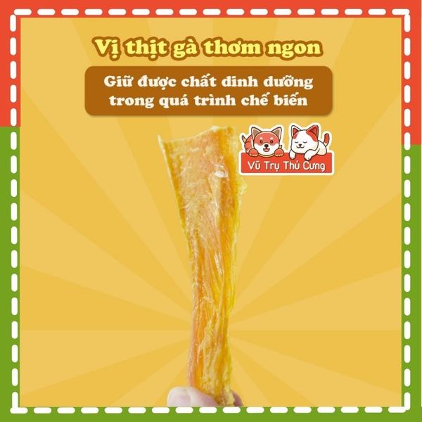 Snack thanh gà sấy Doggy Man Nhật Bản cho Chó 70g
