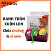 Đồ chơi cho mèo banh tròn vui nhộn có chuông và cỏ mèo FOFOS2