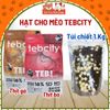 Hạt Cho Mèo Tebcity Không Độn Ngũ Cốc, Topping Gà Sấy 1Kg