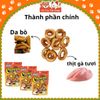 Snack Cho Chó Bánh Donut Da Bò Cuộn Thịt Gà DoggyMan 11 cây
