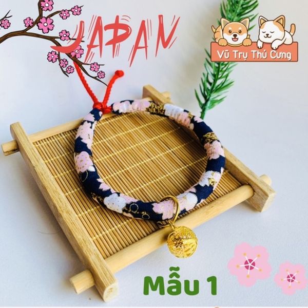 Vòng cổ Nhật bản cho mèo, vòng lục lạc cho Chó Mèo