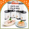 Pate King Pet Cho Chó Mèo Từ Thịt và Rau Củ  Lon 380g