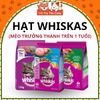 Hạt Whiskas dành cho mèo trưởng thành đủ 3 vị, túi 1.2Kg