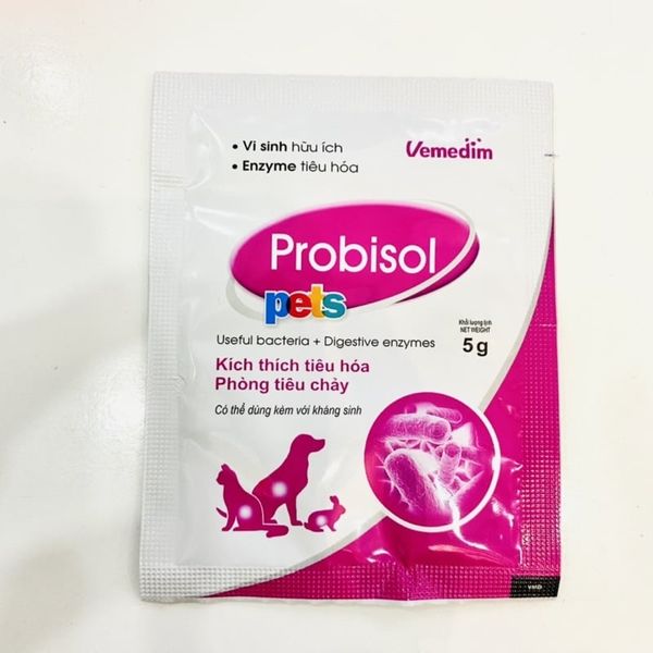 Men tiêu hoá cho Chó Mèo Thỏ Probisol Vemedim 5g