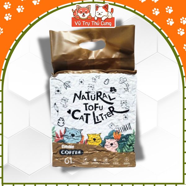 Cát Vệ Sinh Cho Mèo Đậu Nành Catsme 6L