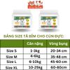 Bỉm cho chó Kamt, Tã quần cho chó cái và chó đực siêu thấm hút 10 miếng