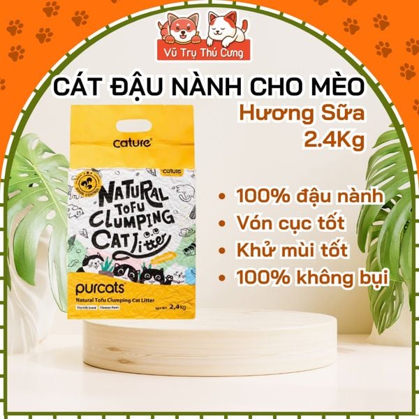 Cát Đậu Nành Cho Mèo Tofu Cature 6L