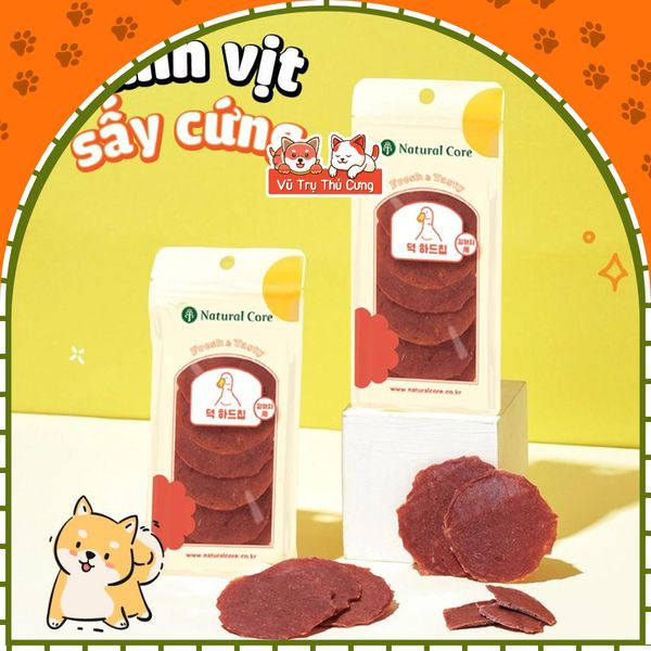 Bánh Thưởng Cho Chó Vị Gà & Cá Dinh Dưỡng Natural Core 40g