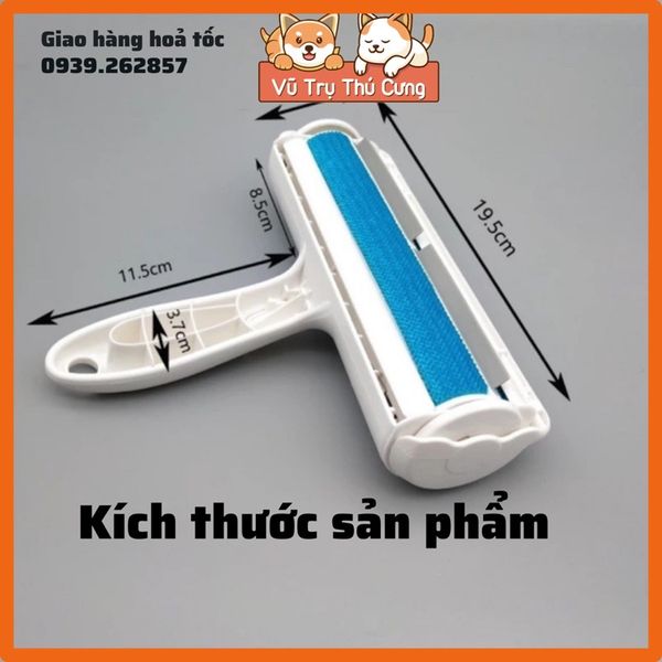 Cây lăn lông tĩnh điện, lăn bụi quần áo, bụi sofa, vệ sinh giường nệm2