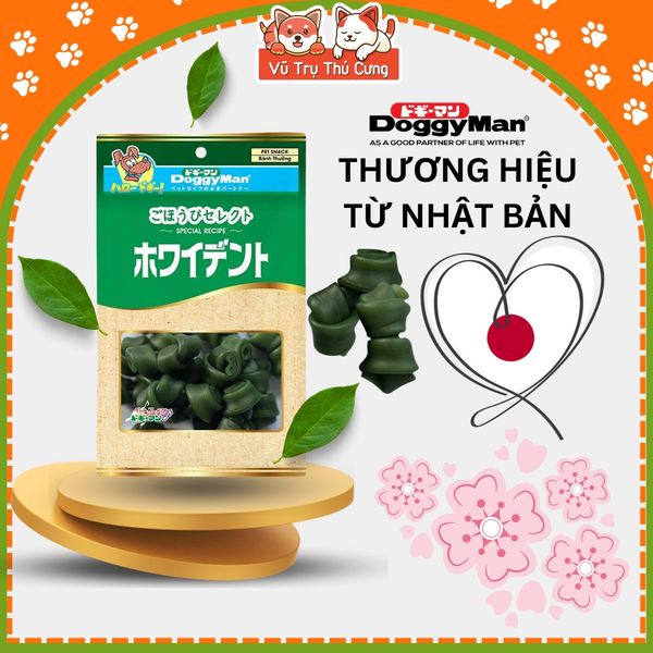 Xương gặm cho Chó DoggyMan giúp làm sạch răng, thơm miệng, tốt cho tiêu hóa (10 Nơ)