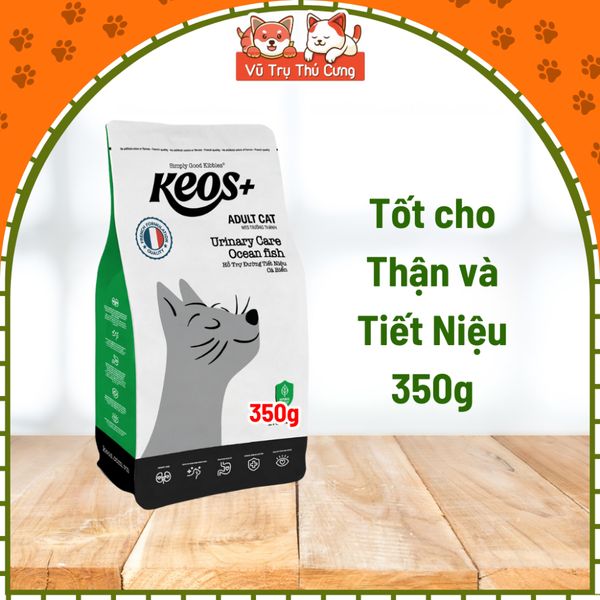 Thức Ăn Hạt Keos Cho Mèo Kén Ăn 350g