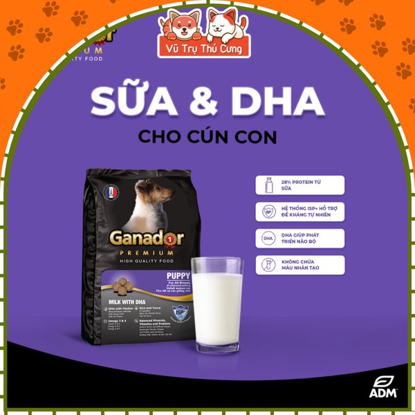 Thức Ăn Hạt Cho Chó Ganador Nhiều Dinh Dưỡng 400g