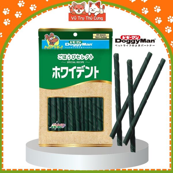 Que gặm thơm miệng cho chó DoggyMan, bổ sung vitamin, làm sạch răng 120g