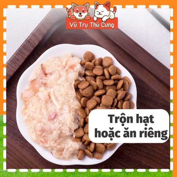 Pate Wanpy cho Mèo 80g, đủ vị, Thức ăn ướt cho mèo con, mèo trưởng thành